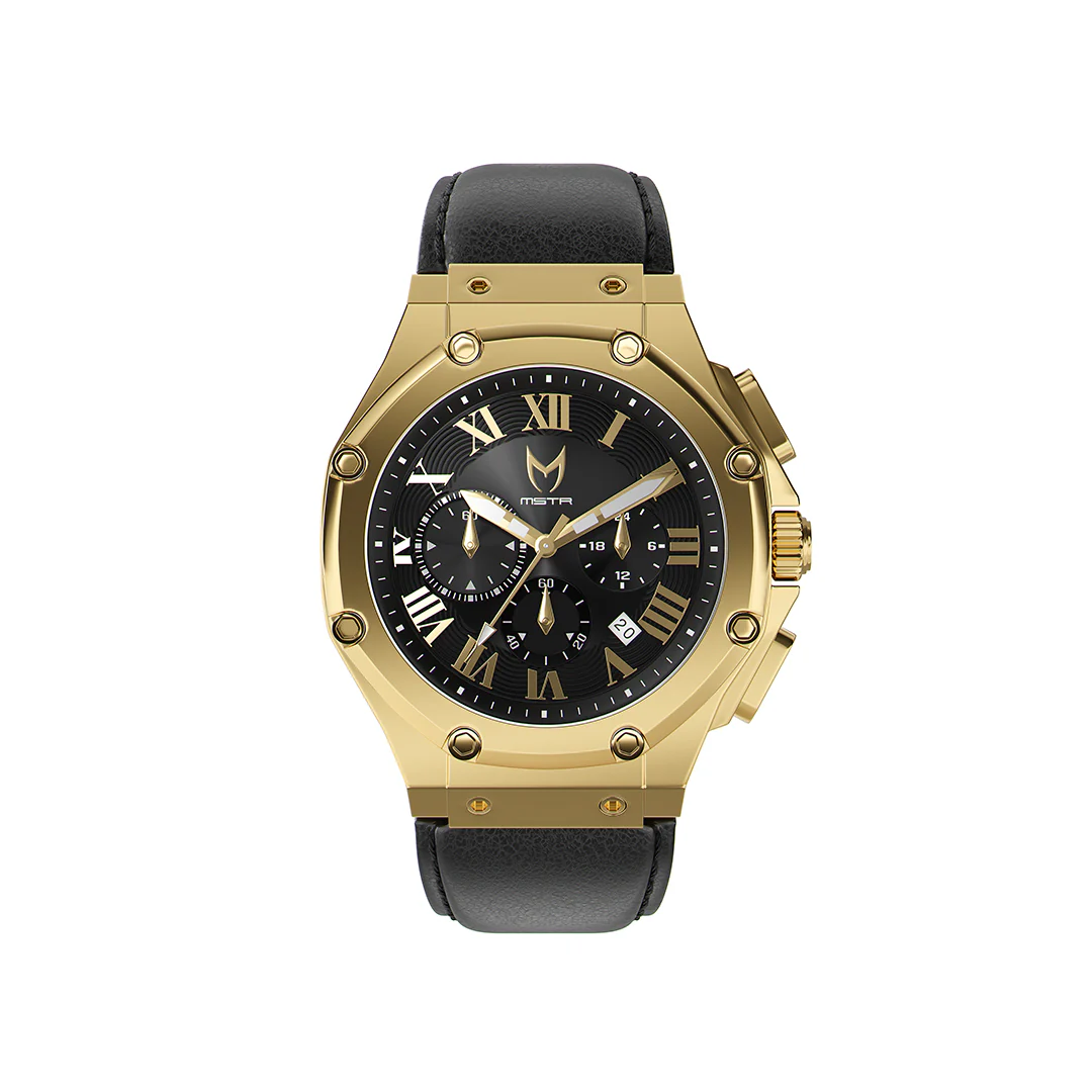AM1001LB - AMBASSADOR POLISHED 18K GOLD - Image 3