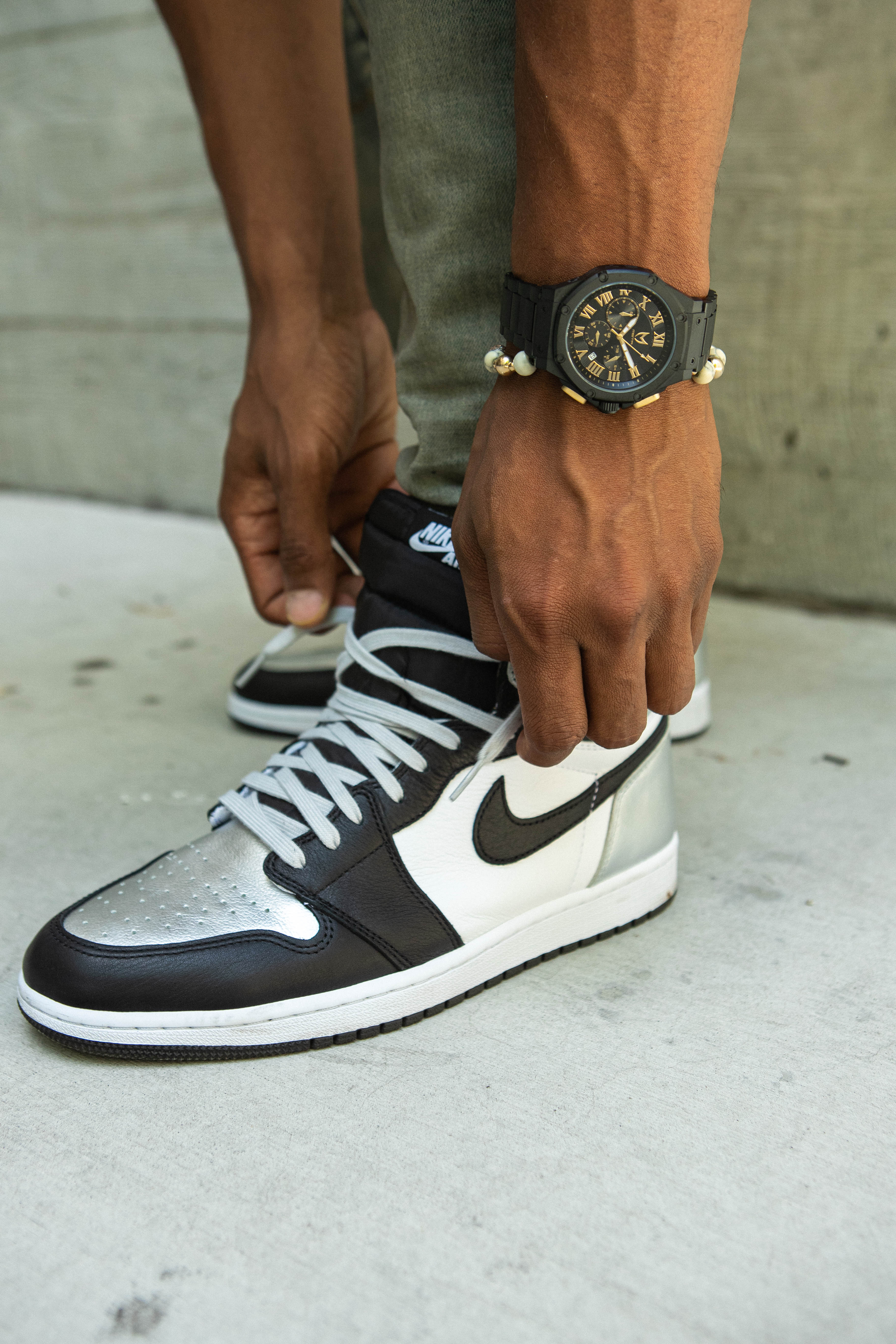 AM1019SS - AMBASSADOR BLACK / BLACK / STEEL BAND - Image 7