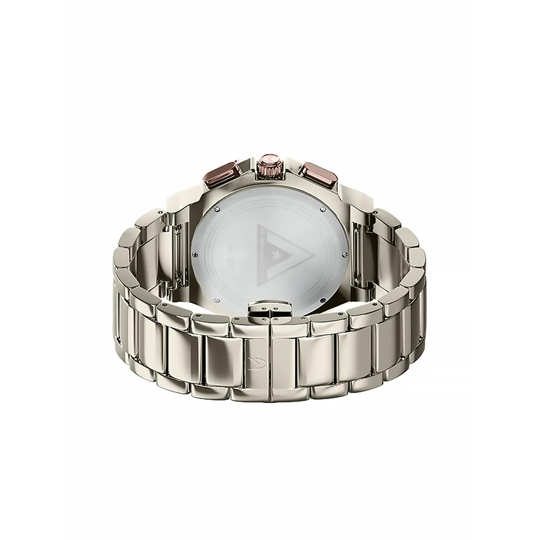 AM1038SS - AMBASSADOR WARM SILVER / STEEL BAND WATCH - Image 6