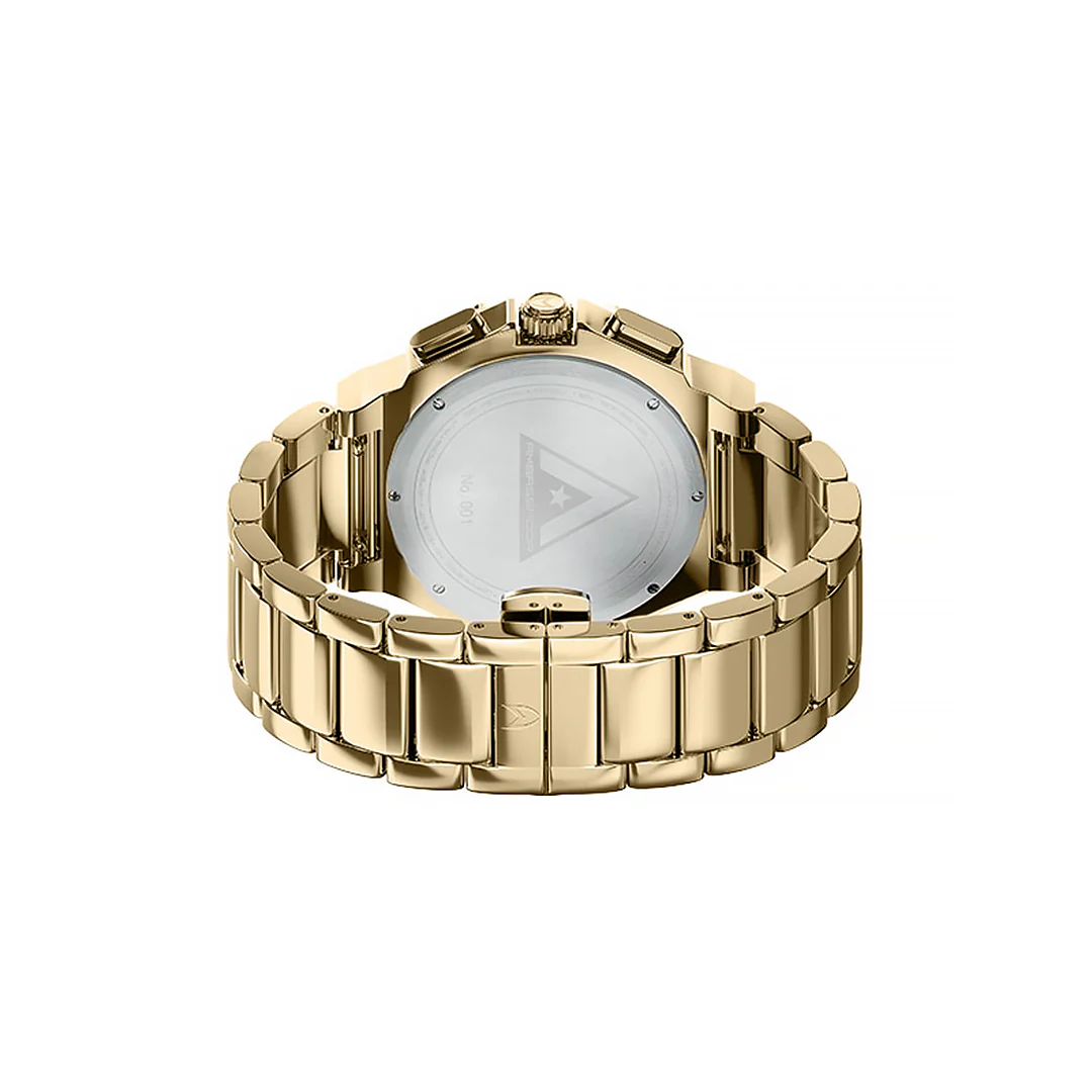 AM1039SS - AMBASSADOR GOLD / SILVER / STEEL BAND WATCH - Image 6