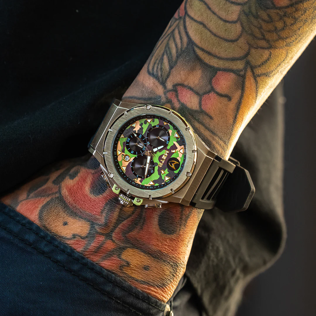 AM279RB - MK SILVER CAMO WATCH - Image 8